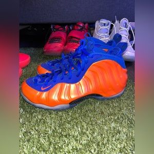 Men’s foamposites “Knicks” size 8.5 great condition